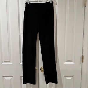 Tribal Bootcut Black Pants Alexa Pull-on with Elastic Waistband